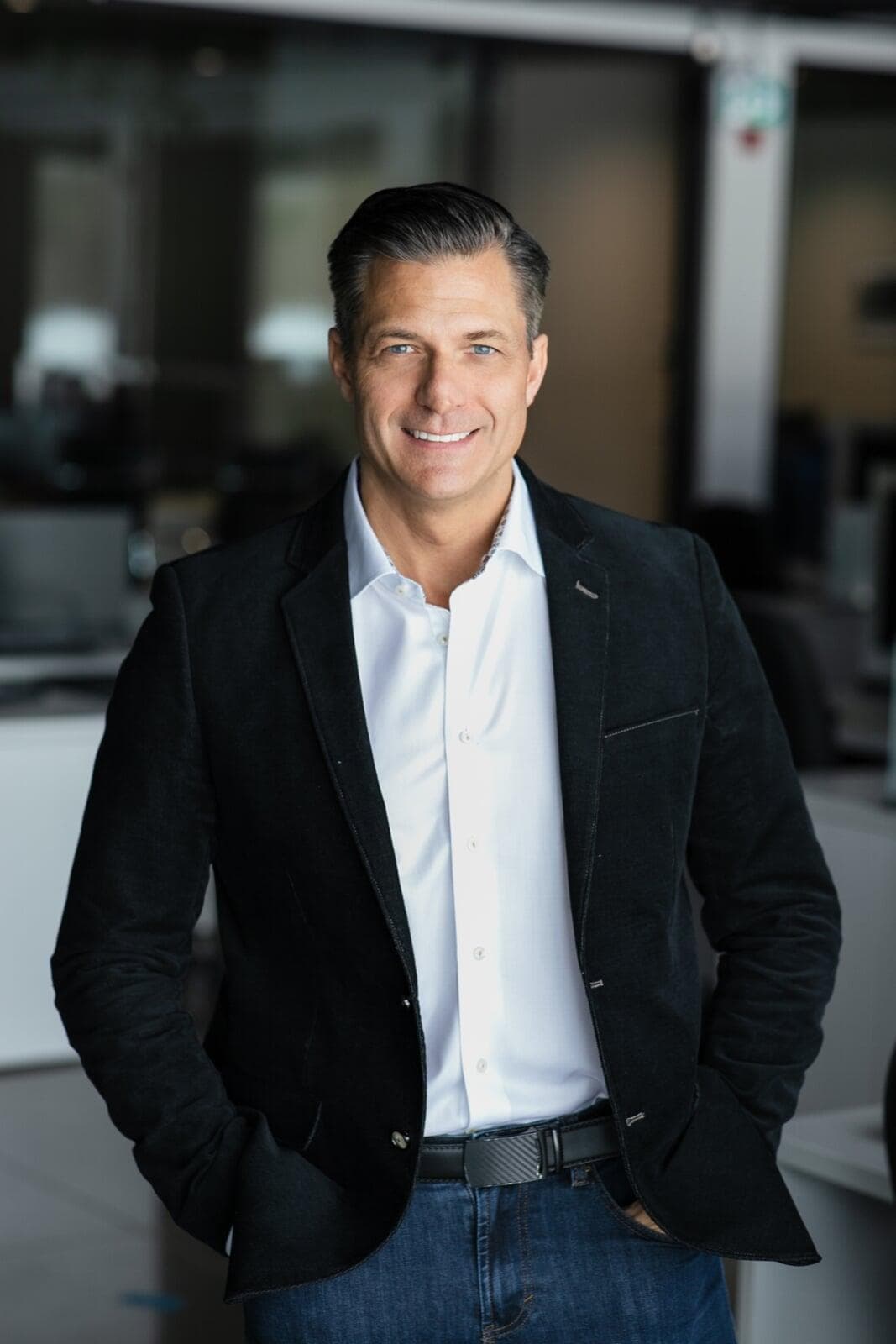 Yves Besner at the Prosomo offices in Gatineau